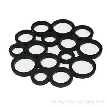 Flower Shape Food-grade Silicone Mat with FDA, SGS, CE Marks, OEM and ODM Orders Welcomed